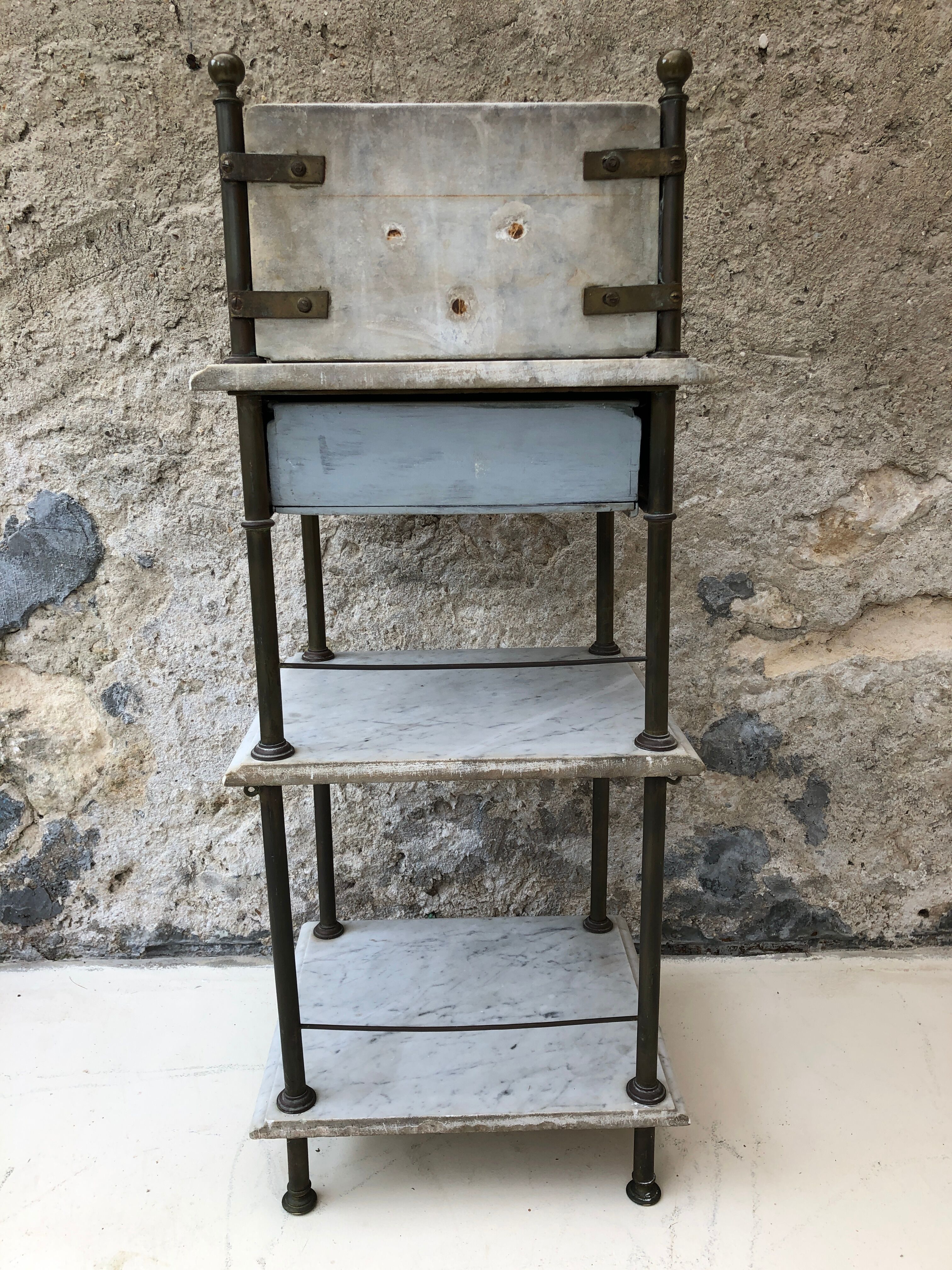 Art Nouveau bedside table