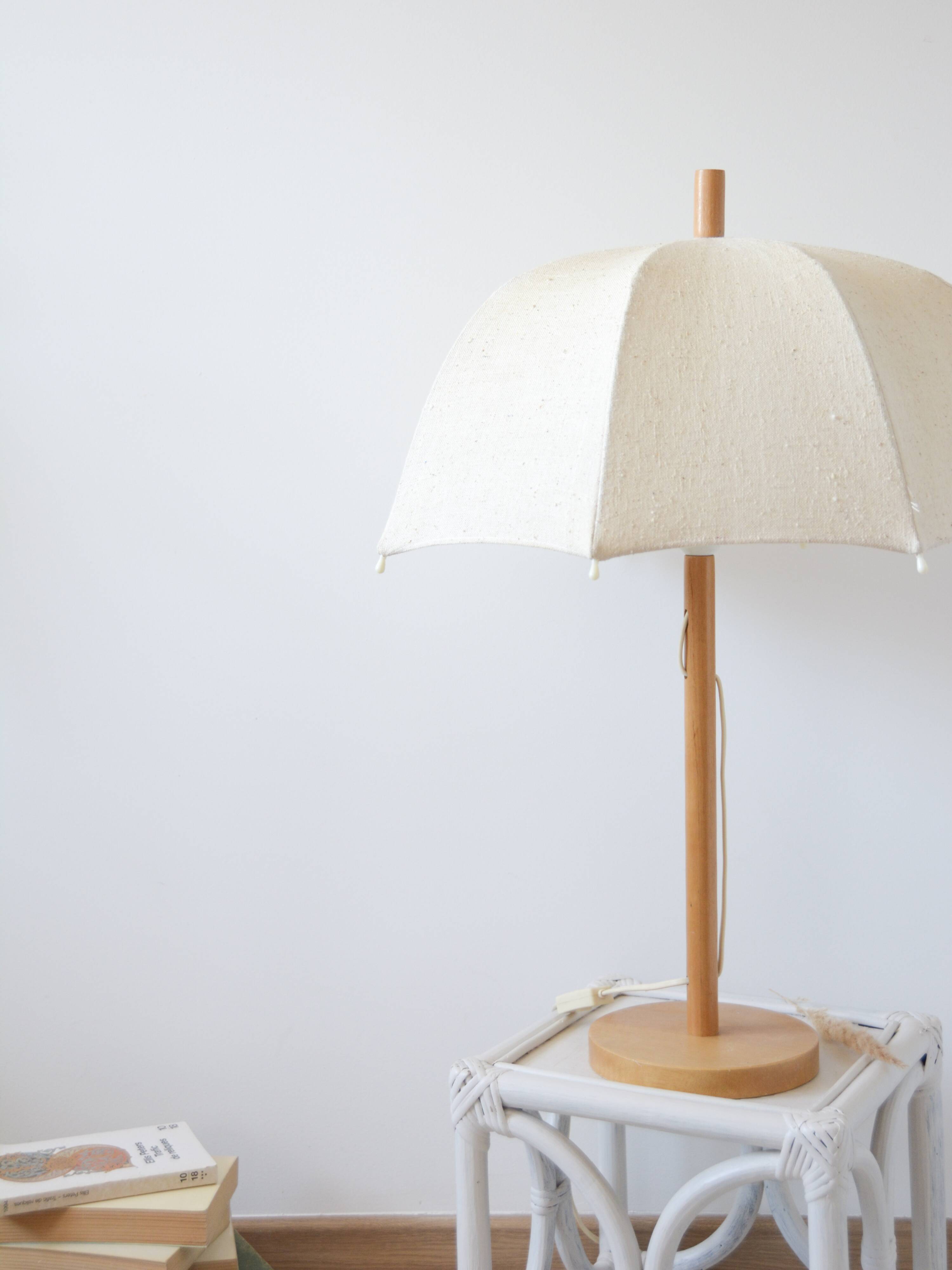 1970s umbrella lamp