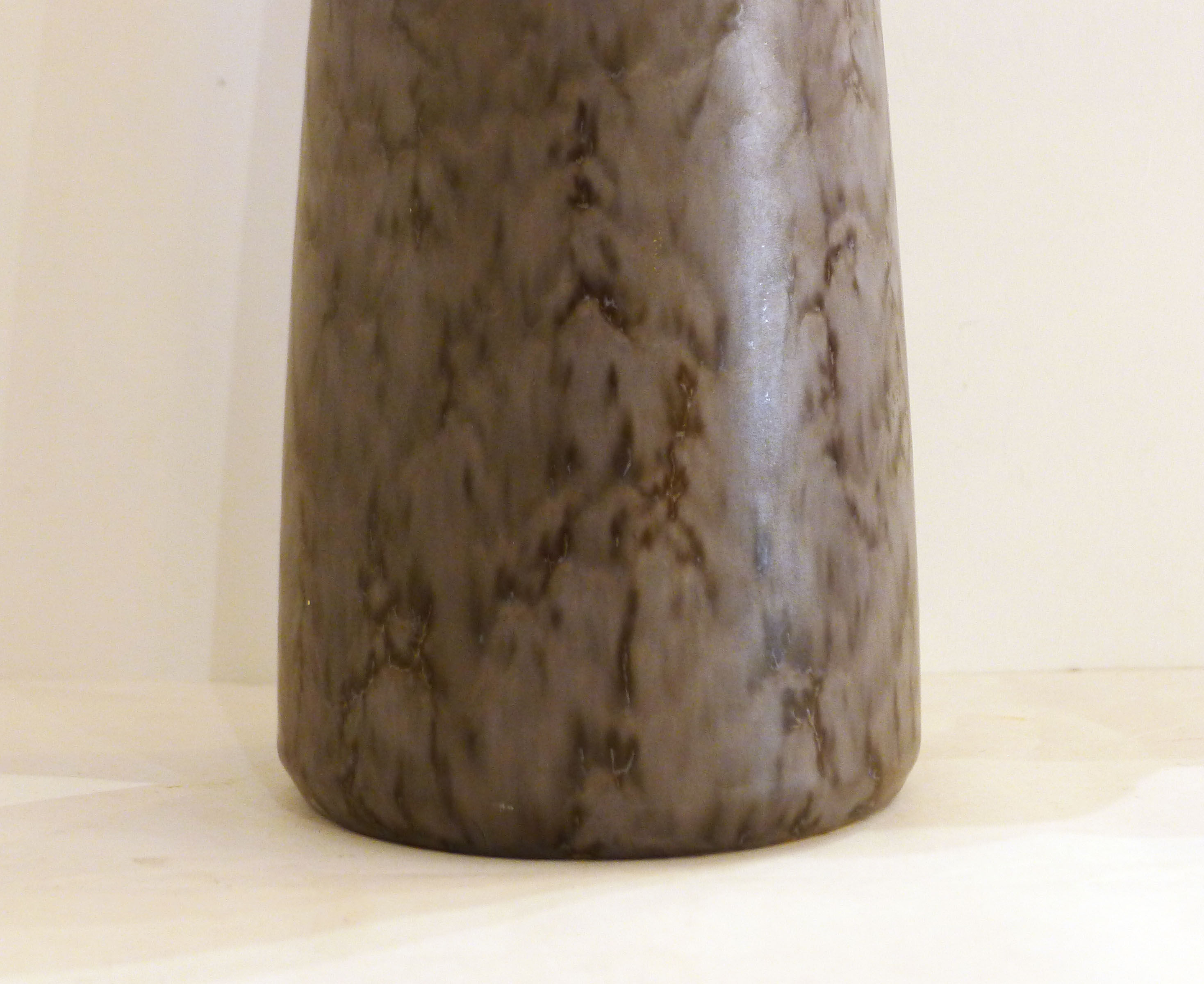 West germany matte tapered vase, bay keramik