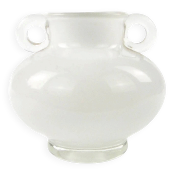 Vase Jasiek, modernisme, verre, Pologne, années 1970