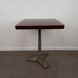 Parisian Art Deco bistro pedestal table