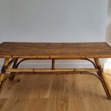 Table basse  rotin