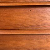 Kai Kristiansen teak chest of drawers danish midcentury 1960s
