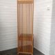 Lot de 4 chaises modèle Robie 1 de Frank Lloyd Wright pour Cassina 1990