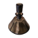 Smoked glass bottle
