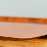 Wood imitation serving tray