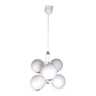 Italian space age chandelier 6 lights