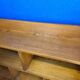 Large shelf, vintage solid oak bookcase from the 60s