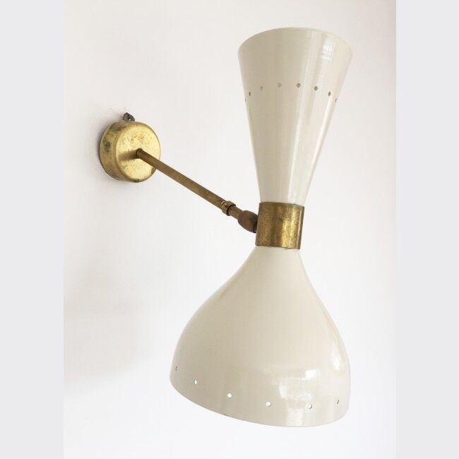 Wall lamp in the style of the Italian creations of the 50s