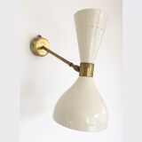 Wall lamp in the style of the Italian creations of the 50s