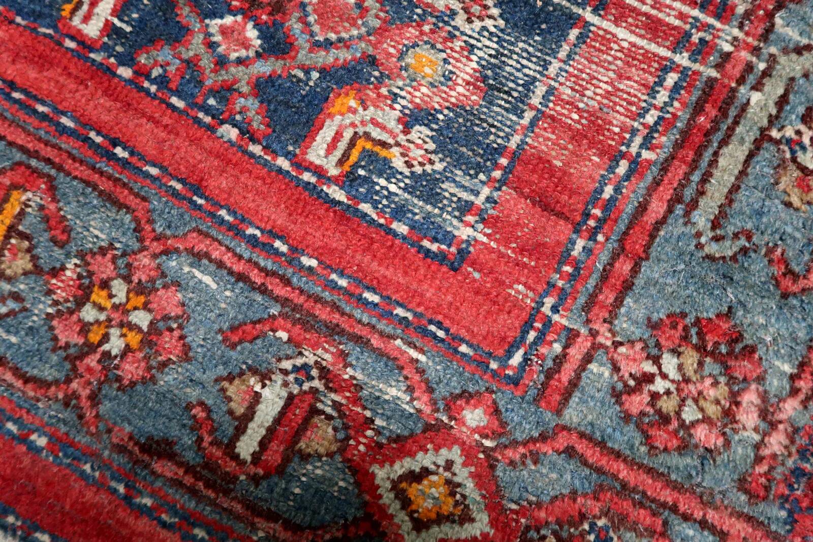 Antique Persian Hamadan handmade rug 129 x 203 cm 1920s - 1C1224