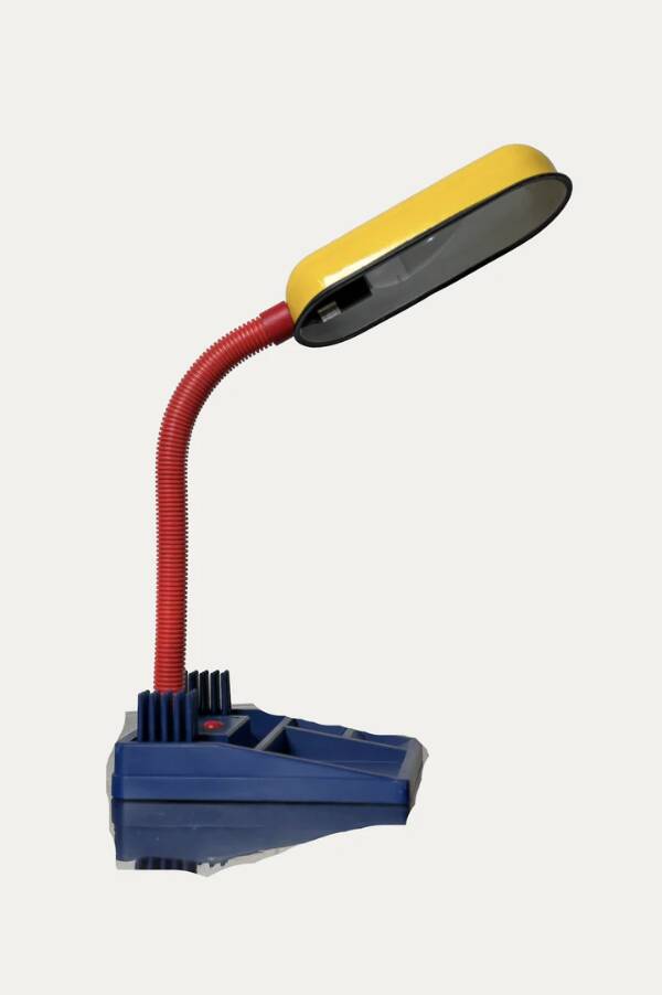 Memphis vintage desk organiser lamp I 1980s