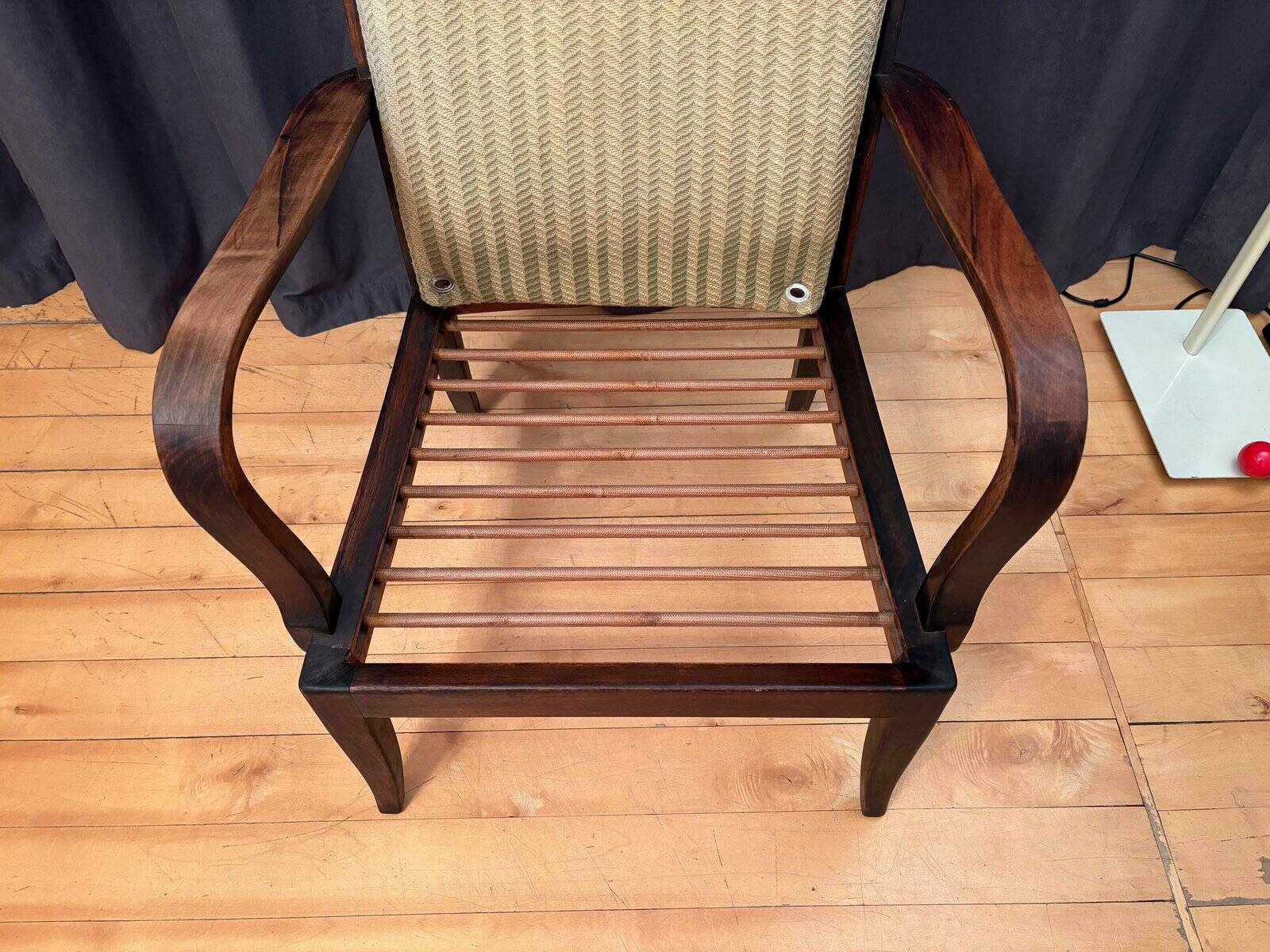 Vintage German armchair by Wilhelm Knoll, 1950s