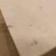 Farmhouse style coffee table, pitch pine base