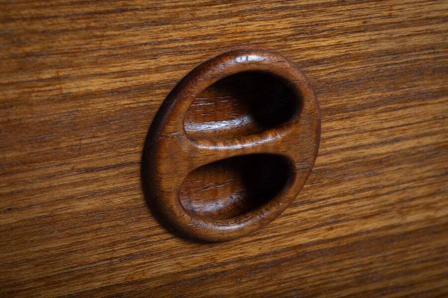 Teak Vanity Table, Denmark, 1960s