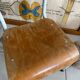 Old wooden and metal children's school chair