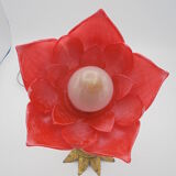 Lamp red flower