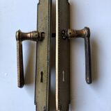 Brass door handles