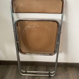 Transparent folding chair