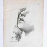 Lot de deux Lithographies par Vien de 1755