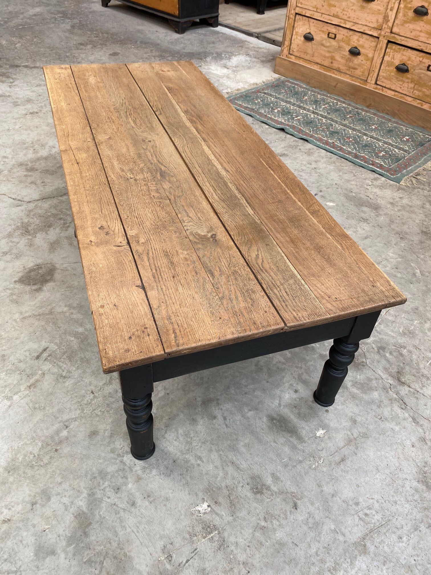 Coffee table late nineteenth in oak