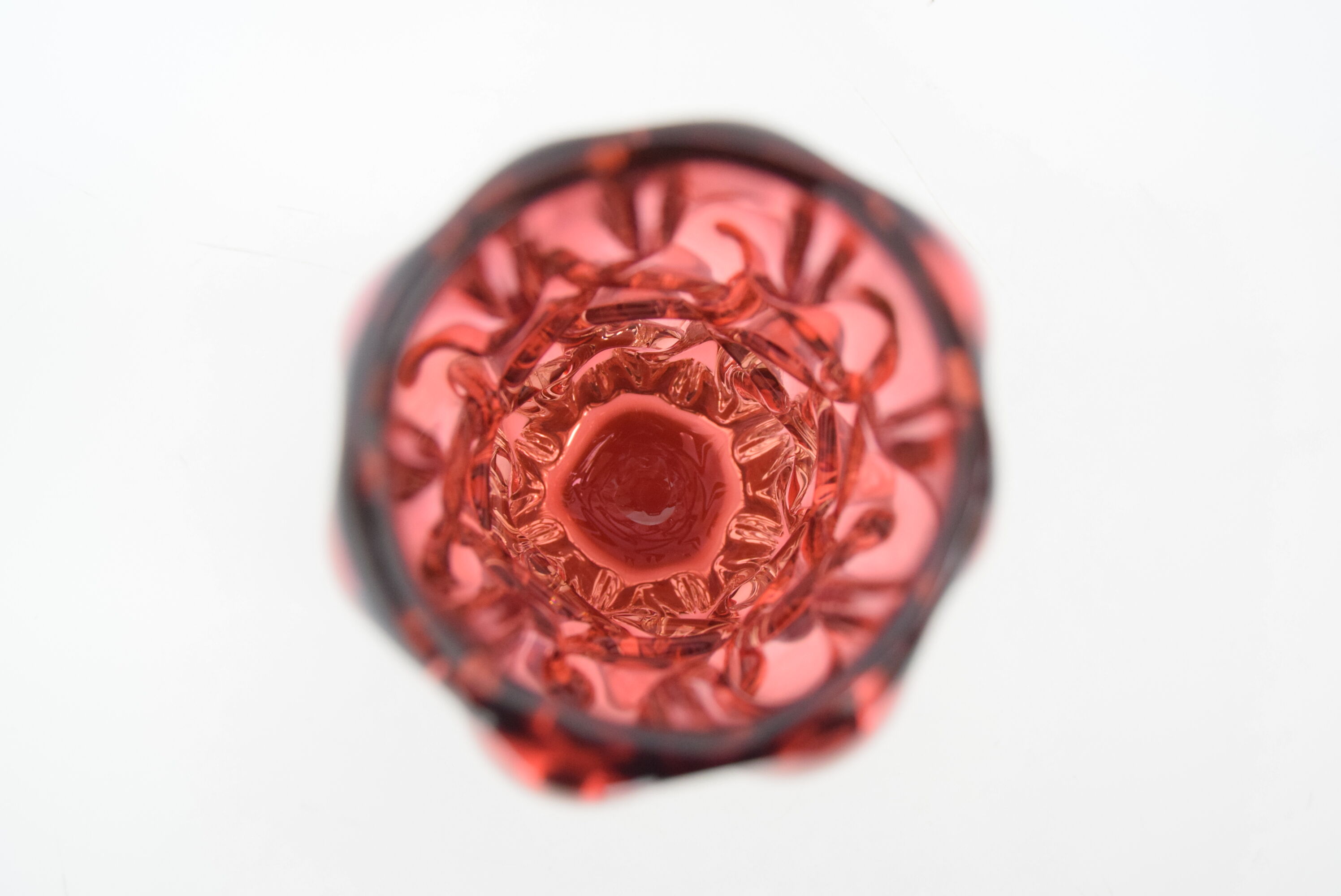 Glass Vase by Pavel Hlava for Crystalex Nový Bor,1970's.