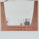 Renovated antique Art Deco mirror – Carved wood & authentic charm
