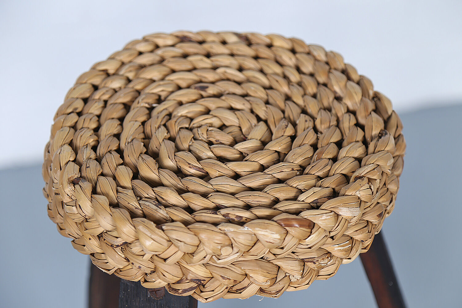 Original set of 2 bar stools by Frida Minet and Adrien Audoux, 1950s, France