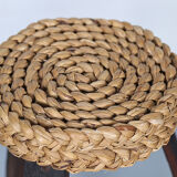 Original set of 2 bar stools by Frida Minet and Adrien Audoux, 1950s, France