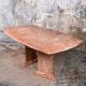 Sculptural marble table, France, 1980s