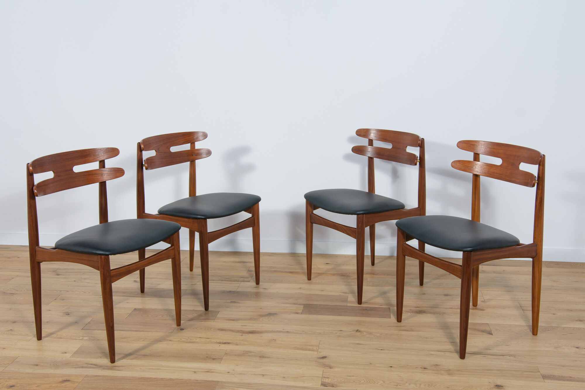 Model 178 Dining Chairs by Johannes Andersen for Bramin , 1960s, Set of 4