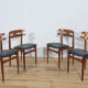 Model 178 Dining Chairs by Johannes Andersen for Bramin , 1960s, Set of 4