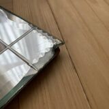 Old beveled mirror frame