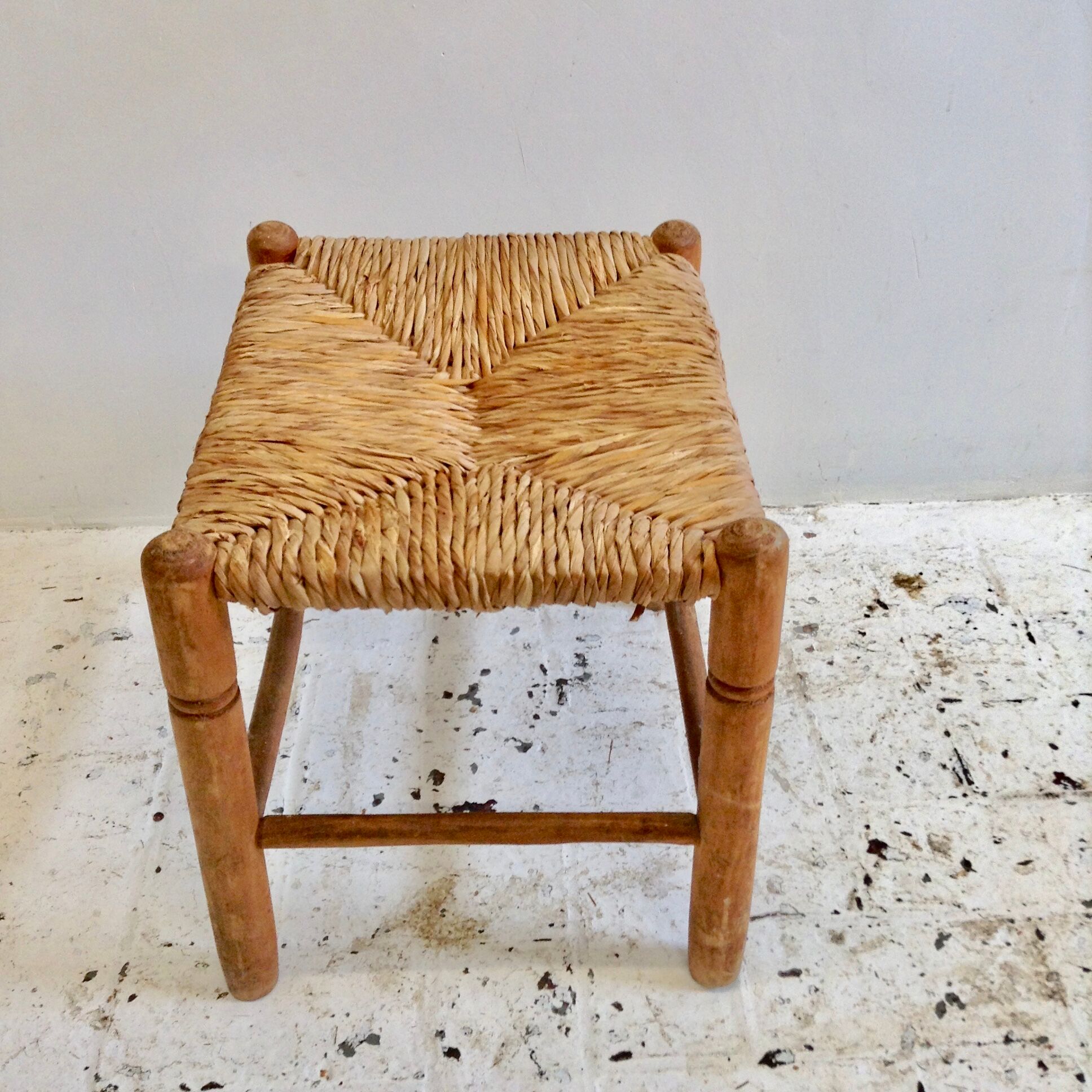 Straw stool