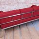 Bauhaus Sofa in Chrome and Upholstery by Hynek Gottwald, Czech, 1930s