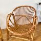 Rattan basket chairs