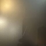 Coffee Table Beside 75cm – Thermo-lacquered Black Metal – Holiday Home