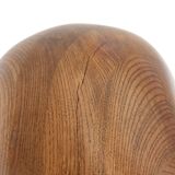 Pair of oak manequin head