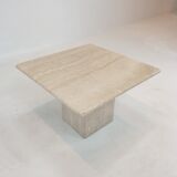 Italian Travertine Coffee Table, 1980's