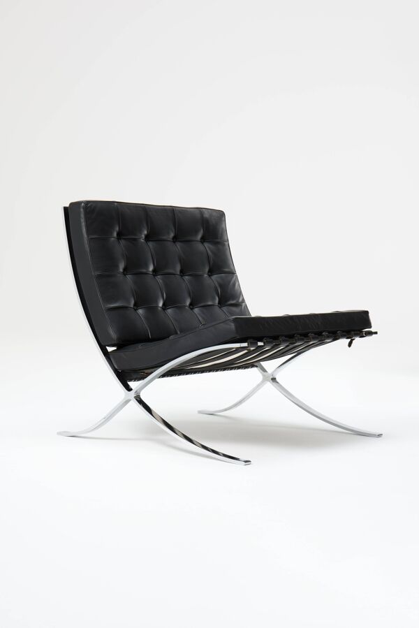 Chaise Barcelona et ottoman - MIES Van Der ROHE