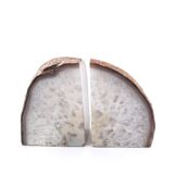 Agate bookends, Geode 60s