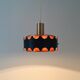 Mid Century Ceiling Light from VEB Metalldrücker Halle, Germany, 1960s