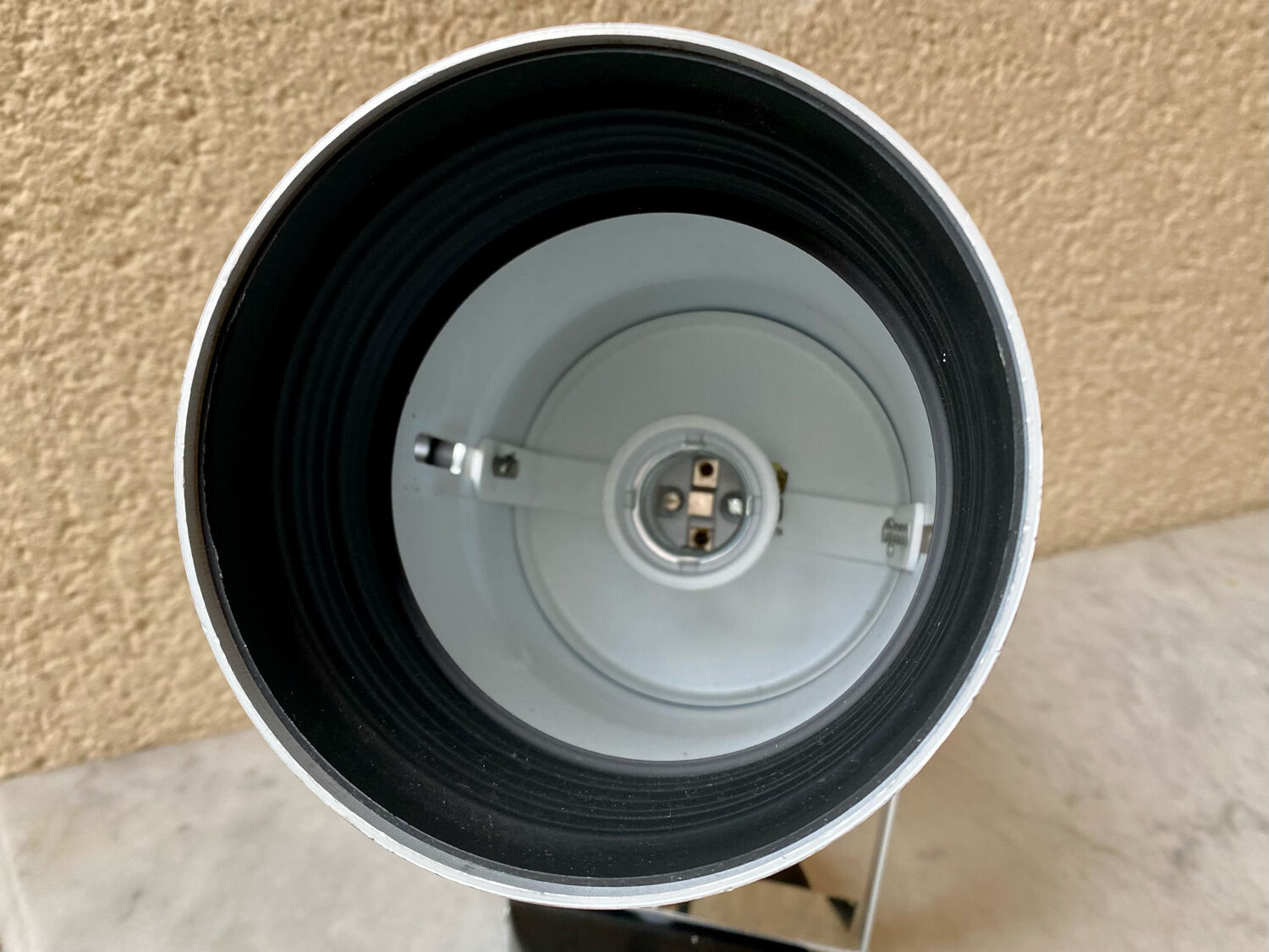 Lamp lamp spot tube Philips vintage 70 aluminum