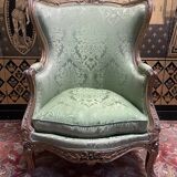 Louis XV golden eared armchair