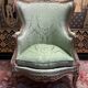 Louis XV golden eared armchair