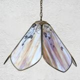 Very large Italian art deco pendant light