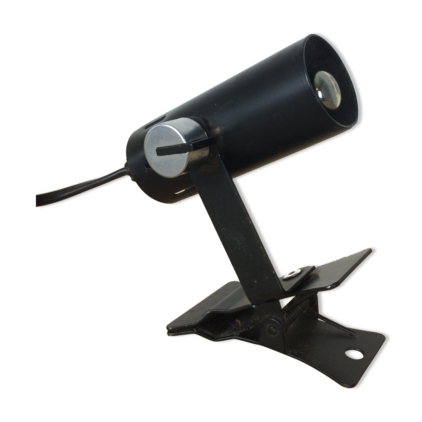 Osram spot apply with black metal clamp