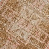 Mid Century Turkish Vintage Runner Rug, 86x325Cm