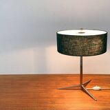 Mid-century minimalist tripod table lamp by Kaiser Leuchten, 1960s.