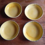 Ceramic soupe plates pottery grignan drôme